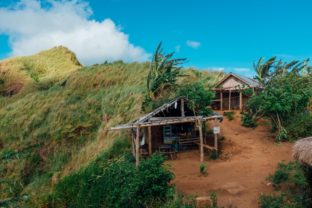 The hiking trails on Batulao. Batangas Mountains