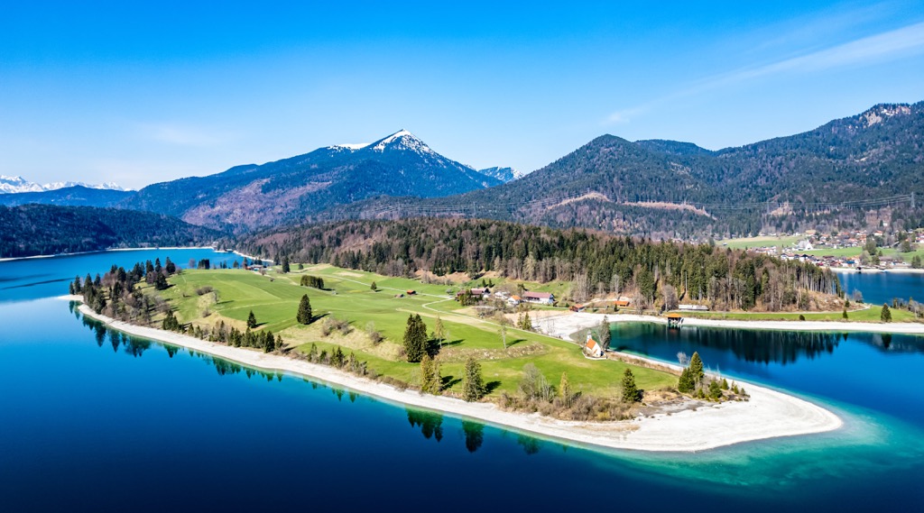 Walchensee, Bavarian Alps, Germany