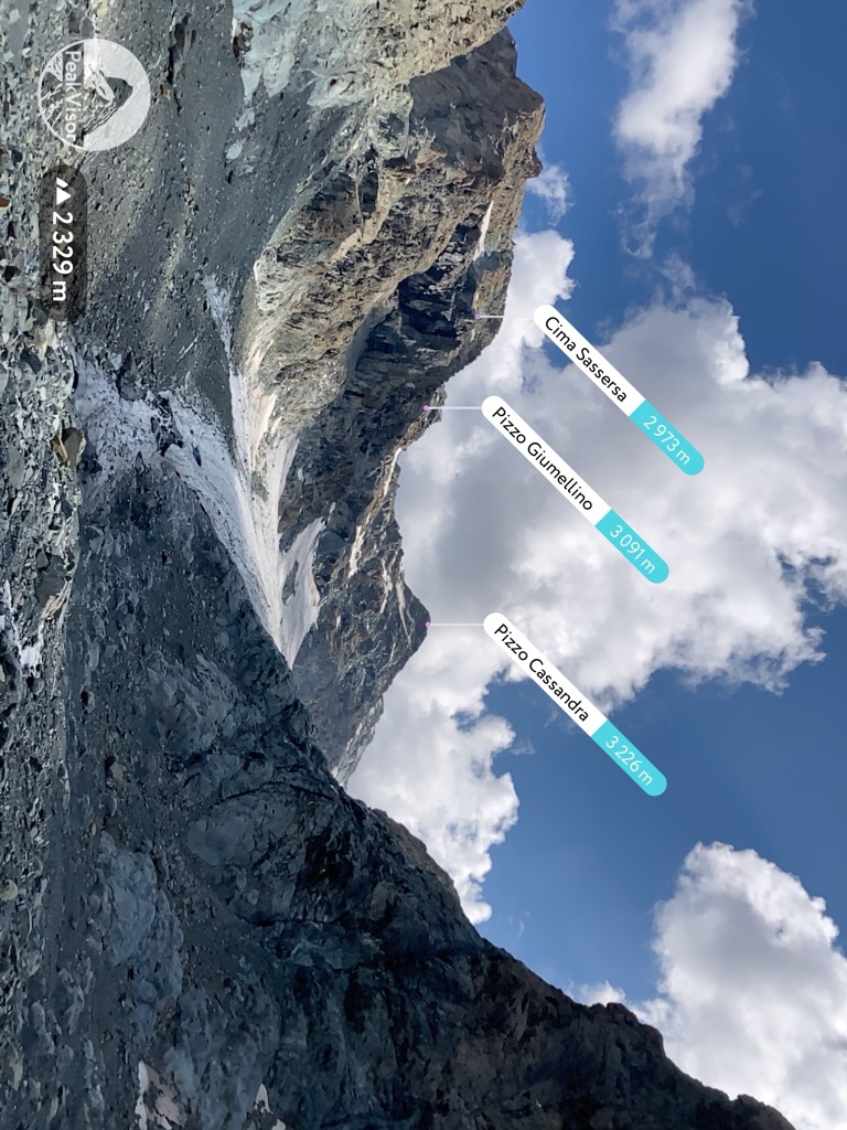 glacier, Val Bregaglia Range, Italy