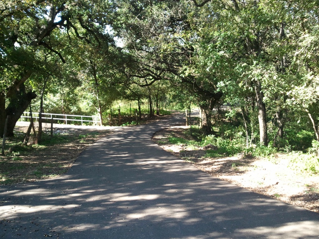 The Salado Creek Greenway, just east of downtown San Antonio. Bexar County 