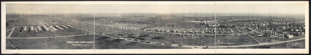 Camp Wilson, San Antonio, 1917. Bexar County 