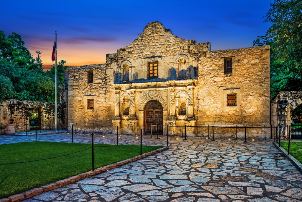 “Remember the Alamo”. Bexar County 