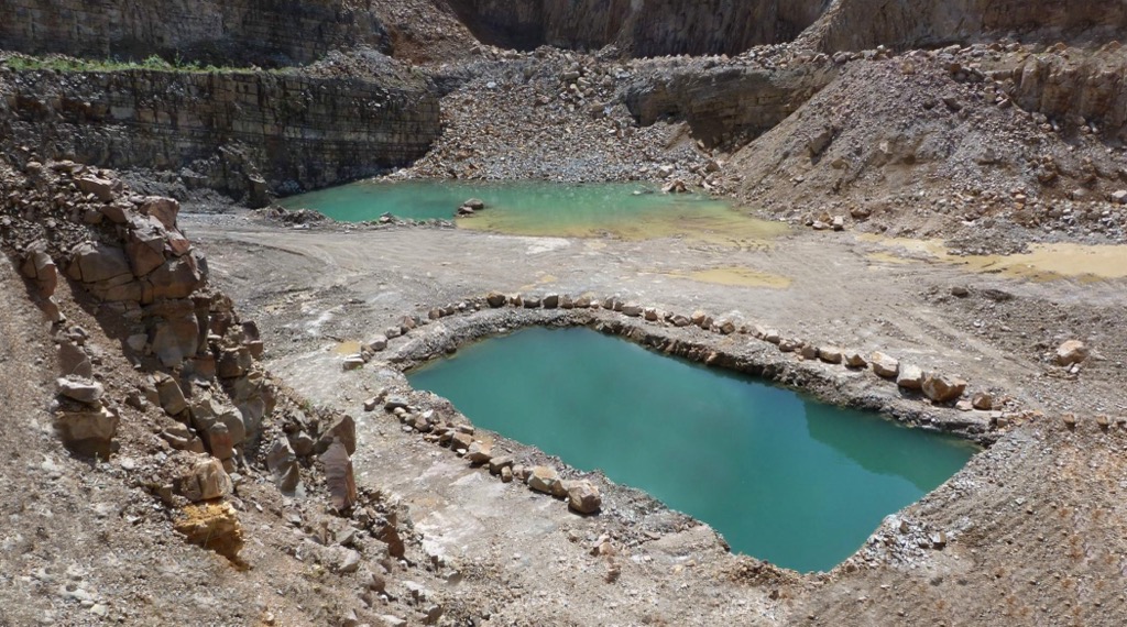 The Bučník quarry. Biele Karpaty