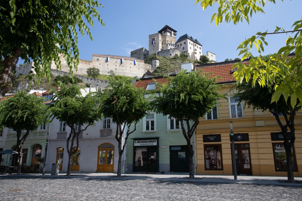 Trenčín, Slovakia. Biele Karpaty