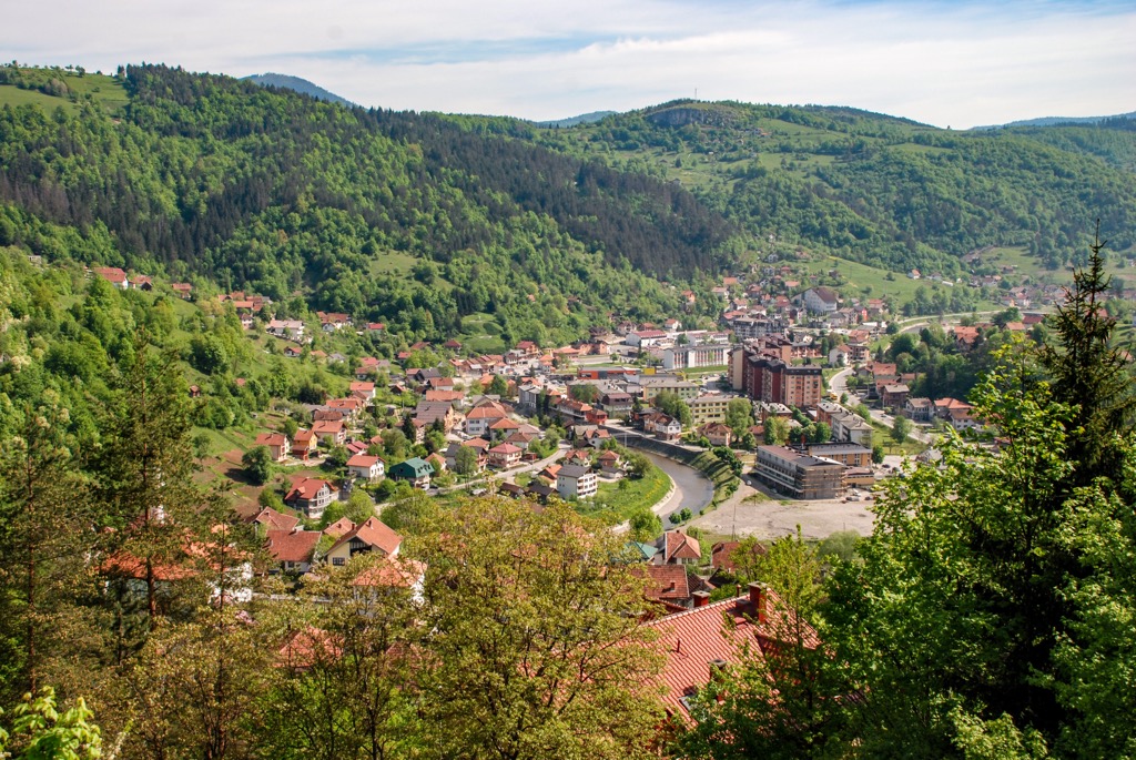 Olovo, Bosnia and Herzegovina. Bijambare Protected Landscape