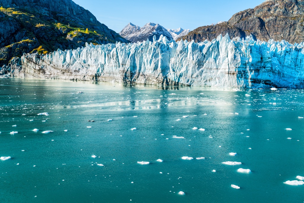Johns Hopkins Glacier and Mount Fairweather Range, British Columbia