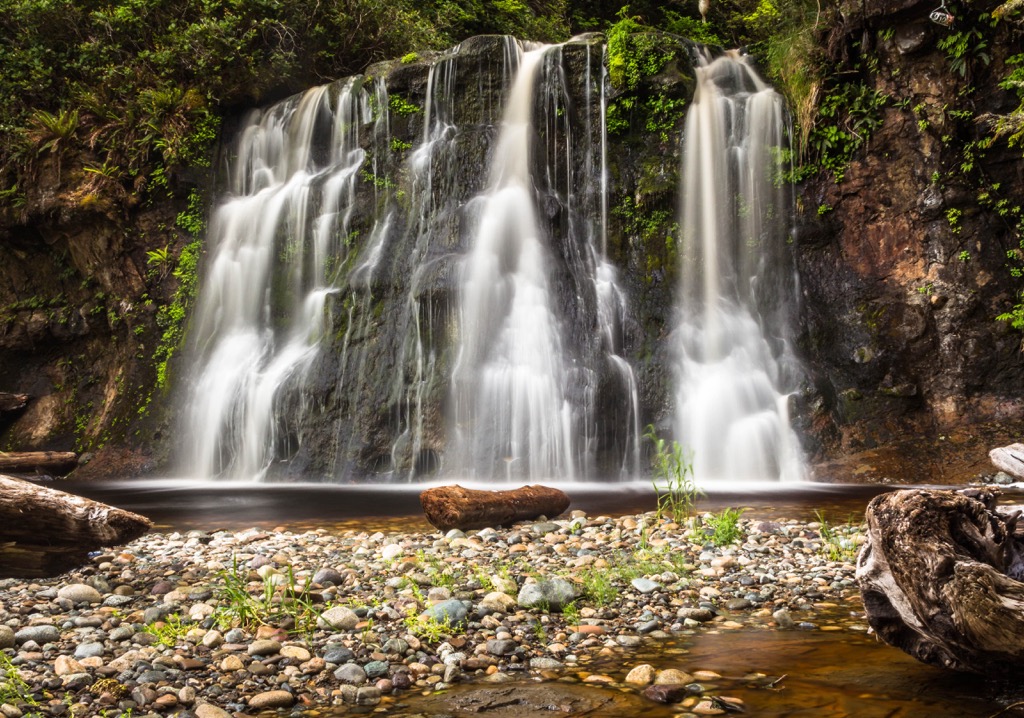 Waterfall at the West Coast Trail, British Columbia