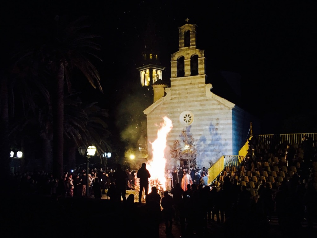 Badnji dan or Christmas in Montenegro. Ivan Kuznetsov