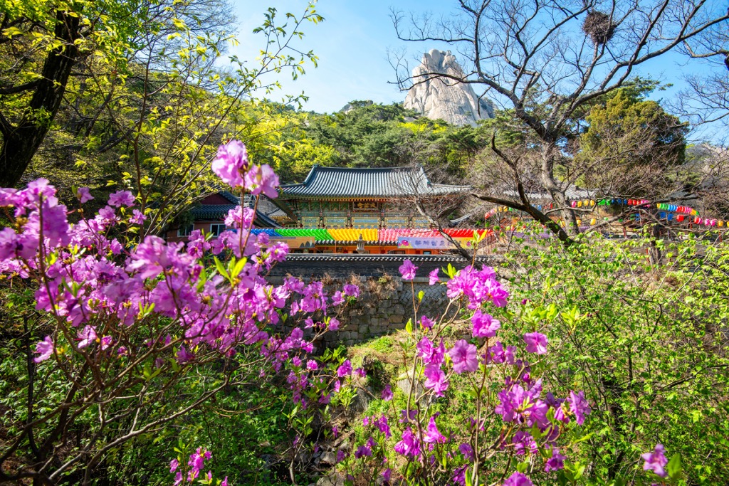 Wontongsa Temple, Bukhansan National Park, Seoul