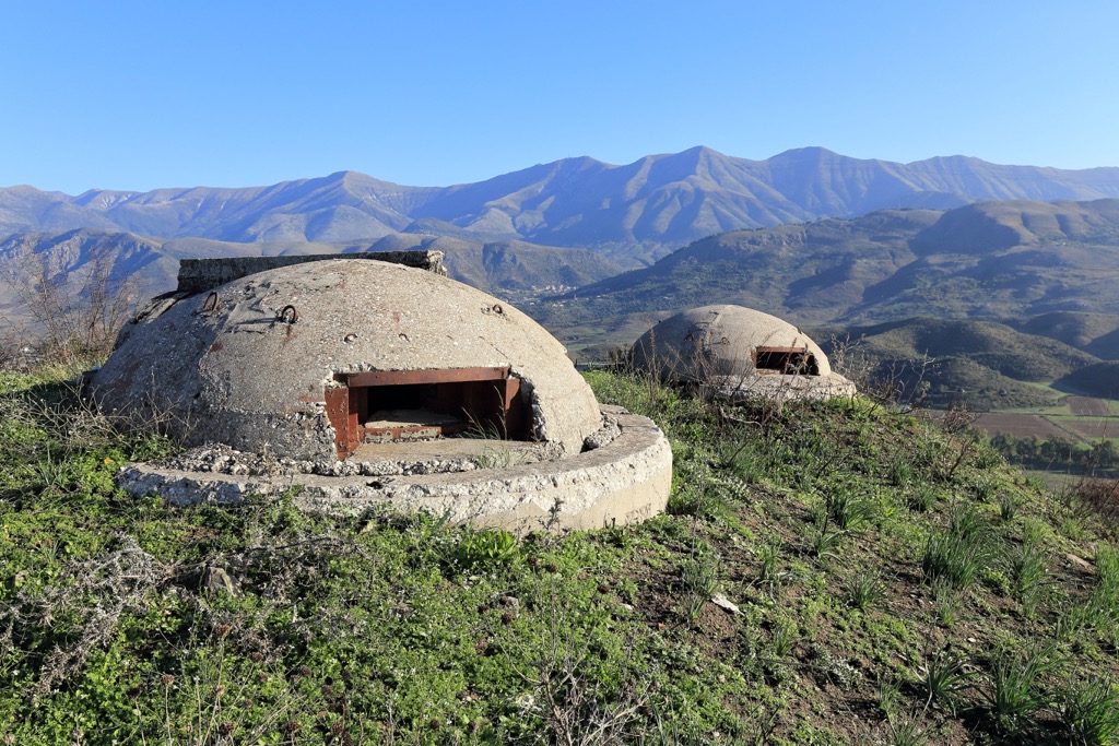 Bunkers, Llogara National Park, Albania