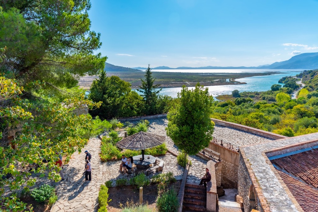 castle, Butrint National Park, Albania