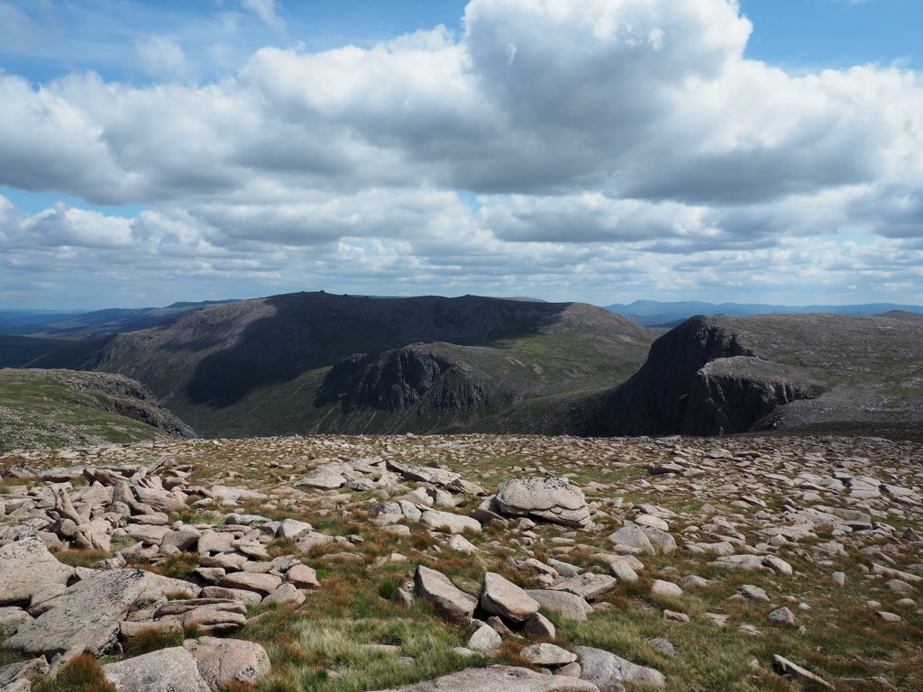 Cairngorm plateau in the Scottish Highlands