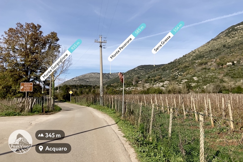 Serra Grassa peak, Campo Soriano Natural Monument, Lazio