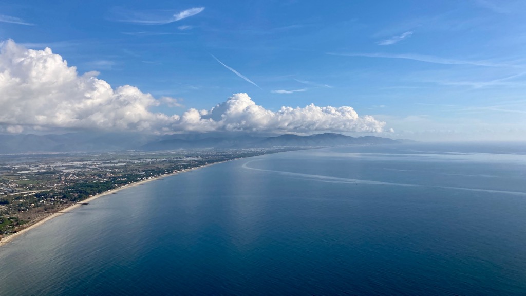 Tyrrhenian Sea, Campo Soriano Natural Monument, Lazio