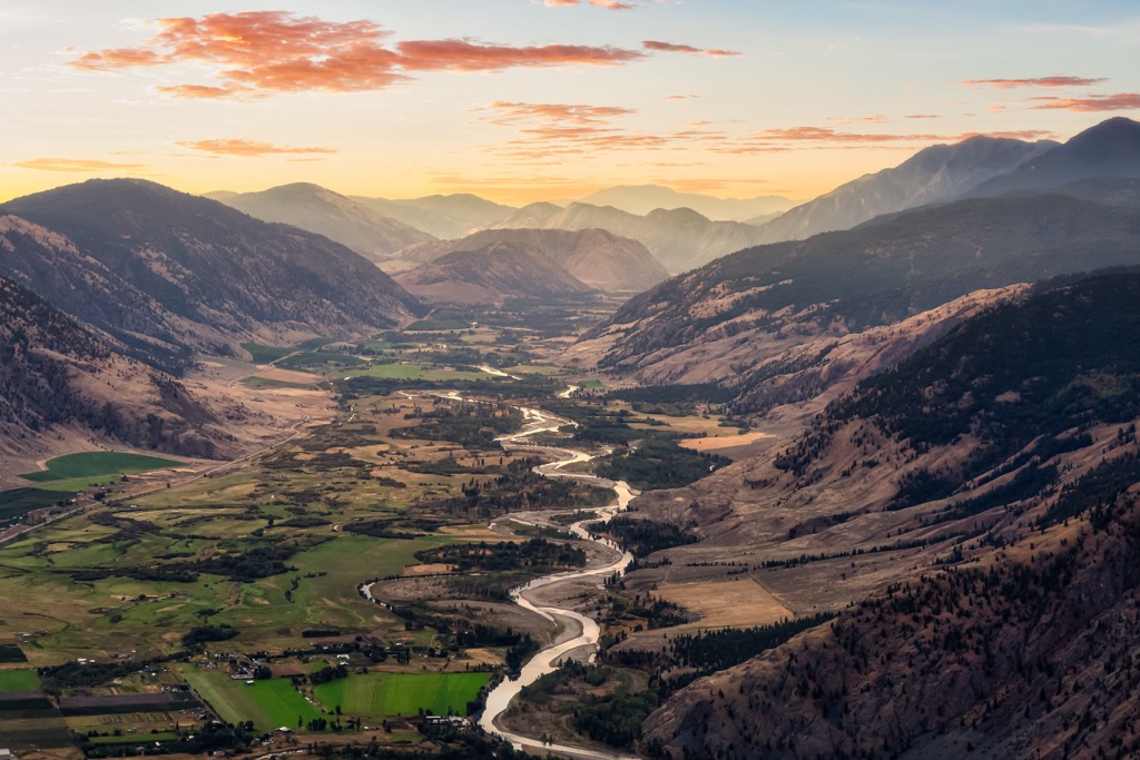 Canadian Mountain Landscape, British Columbia, Canada