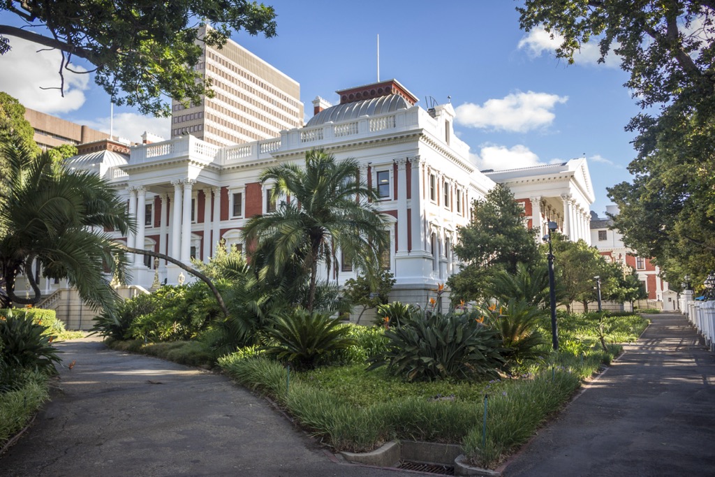 The Houses of Parliament in City Bowl. Cape Town