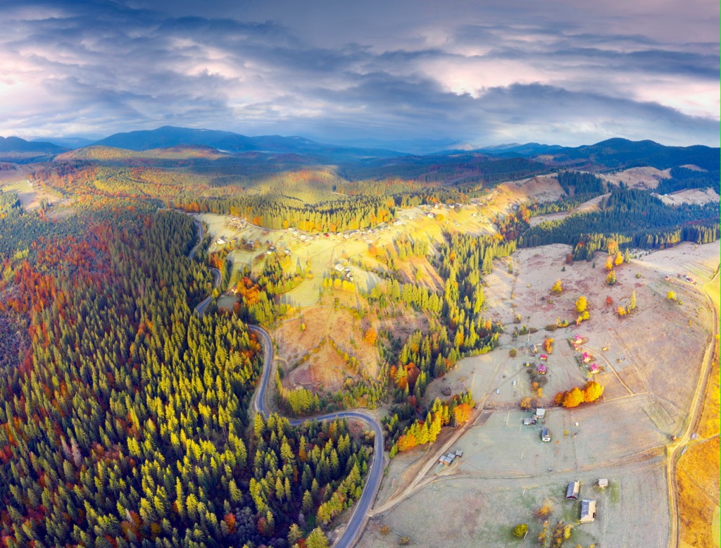 Krivopol pass, Carpathians, Ukraine
