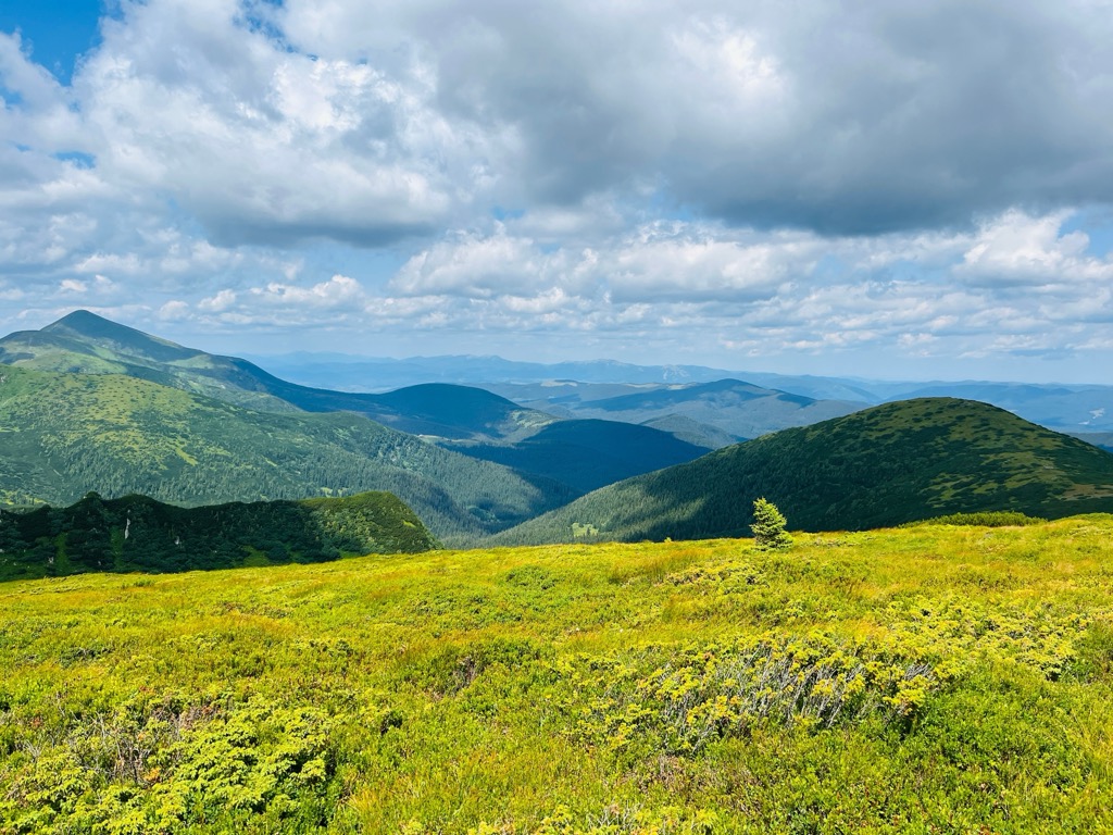 Mount Hoverla, Carpathians, Ukraine