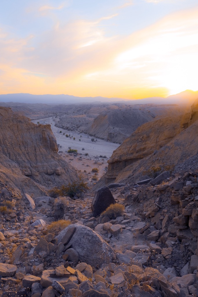 Carrizo Badlands, Arizona, USA