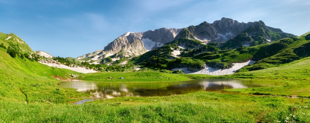 Adygea, LagoNaki, Caucasus mountain range