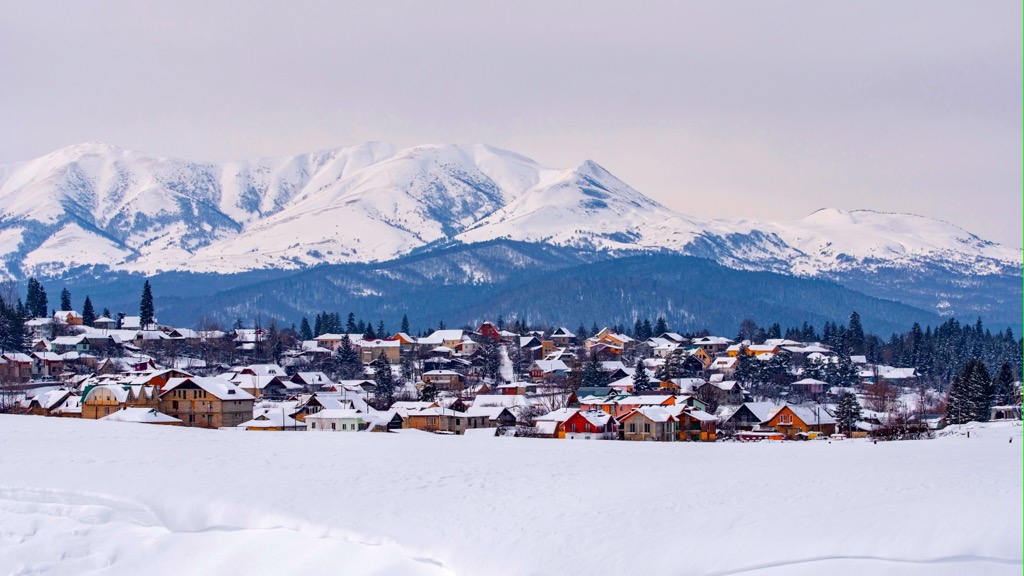 Bakuriani Ski Resort, Caucasus mountain range