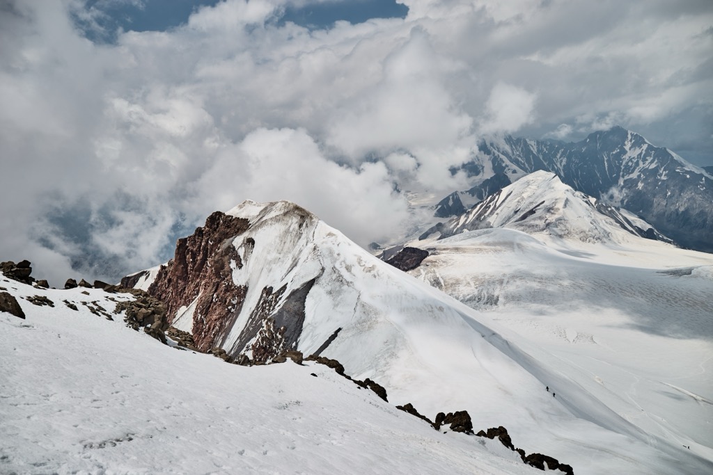 Mount Kazbek Climbing, Caucasus mountain range