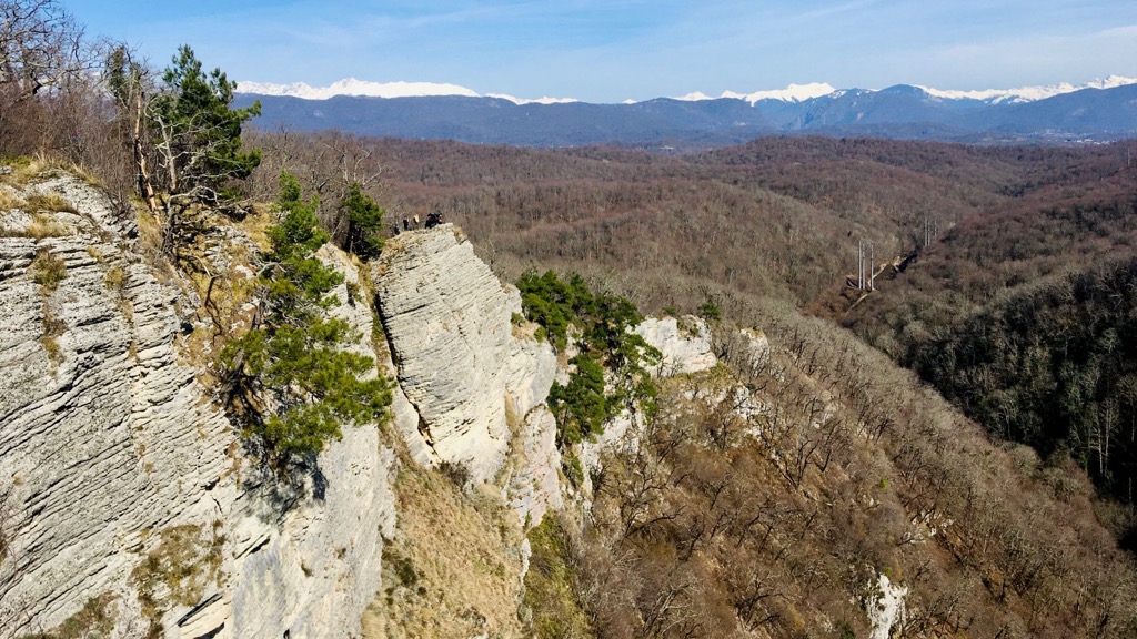 Agura River, Sochi National Park, Caucasus mountain range
