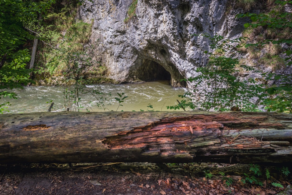 Cave, Hornad river, Slovak Paradise Mountain Range, Slovakia