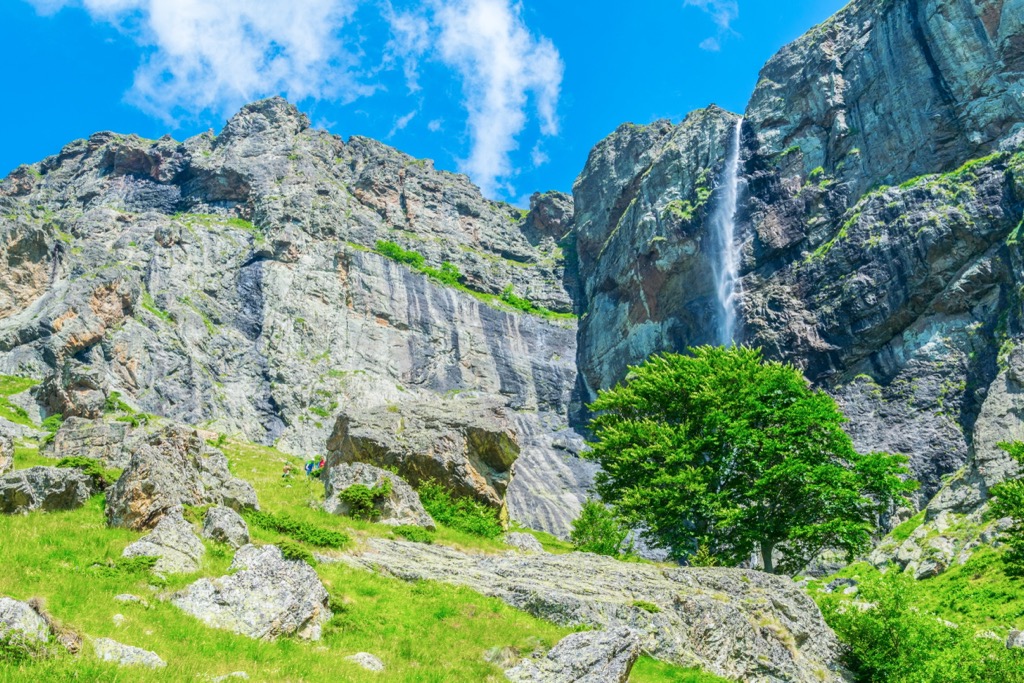 Rayskoto Praskalo Waterfall, Central Balkan National Park, Bulgaria