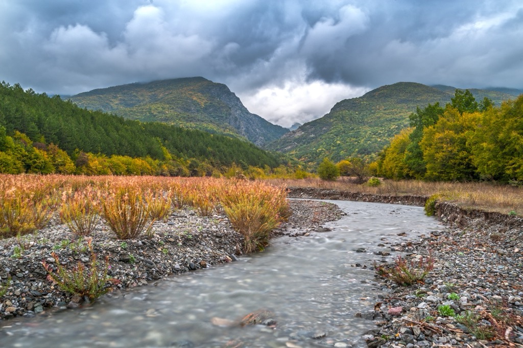 from peak Levski, Central Balkan National Park, Bulgaria
