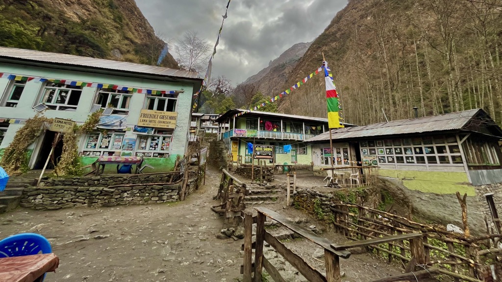 Lama Hotel is one of the main stops on the Langtang Valley Trek. Central Development Region