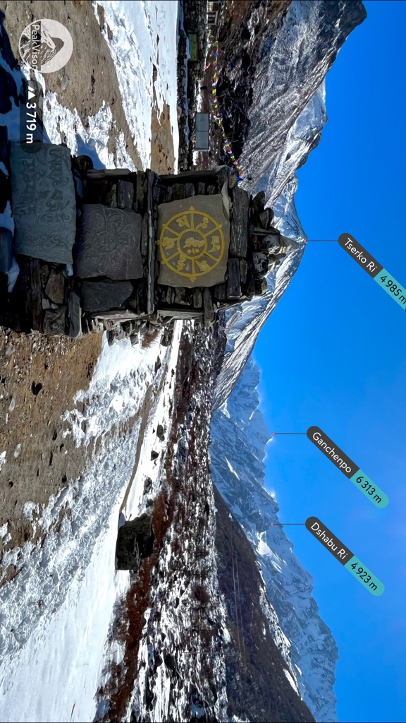 The trail through Langtang is full of stone walls. Always walk on the left, according to Tibetan custom. Central Development Region