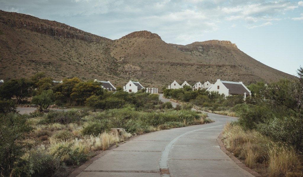 Cape Dutch architecture in the Karoo. Central Karoo District Municipality