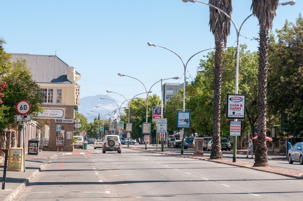 Central Oudtshoorn, South Africa. Central Karoo District Municipality