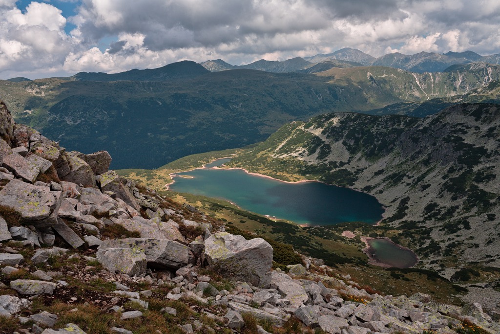 Smradlivo, a glacial lake. Central Rila Reserve