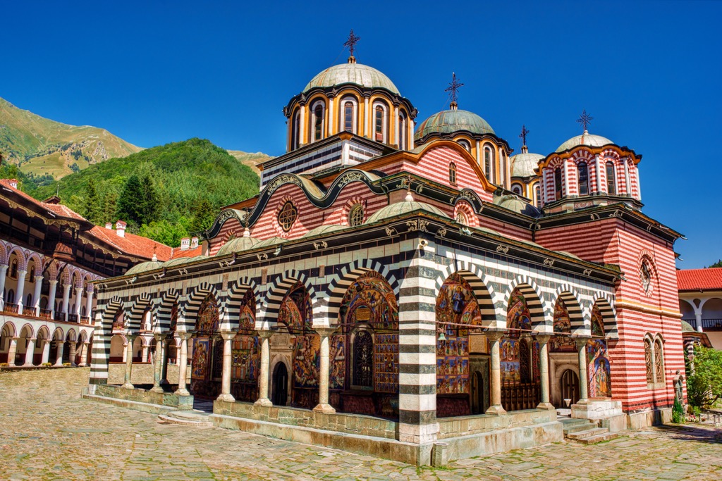 The Rila Monastery. Central Rila Reserve