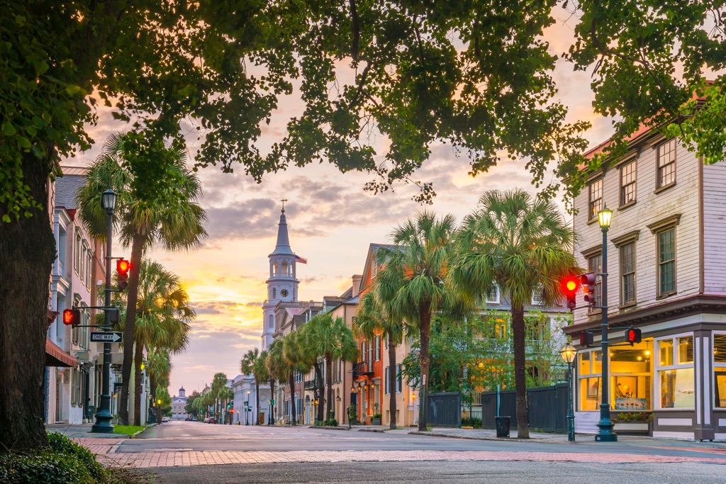 Downtown Charleston. Charleston County