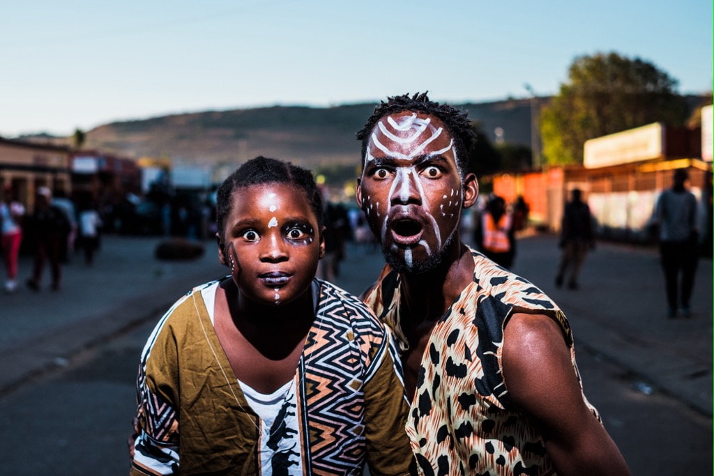 A street celebration in Mamelodi. City of Tshwane Metropolitan Municipality