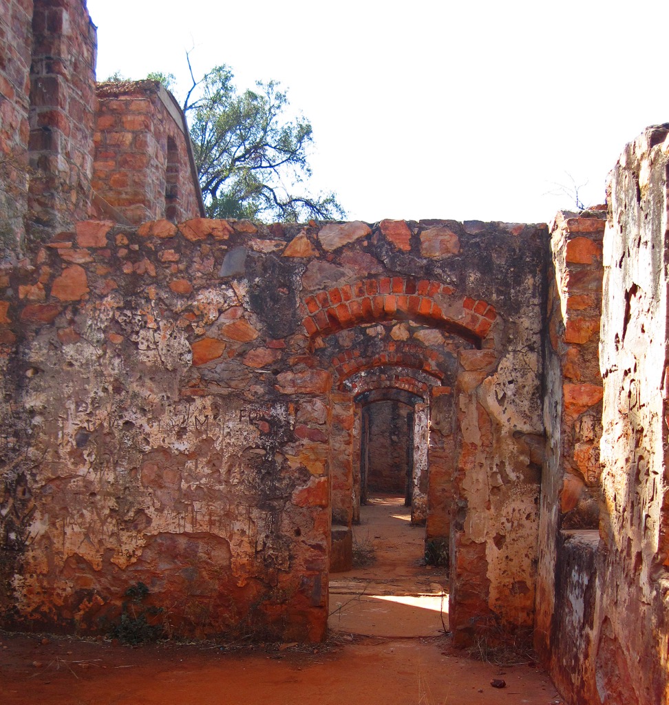 The old Wonderboom fort in Wonderboom Nature Reserve. City of Tshwane Metropolitan Municipality