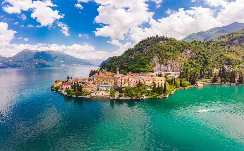 Como Lake villages, Italy
