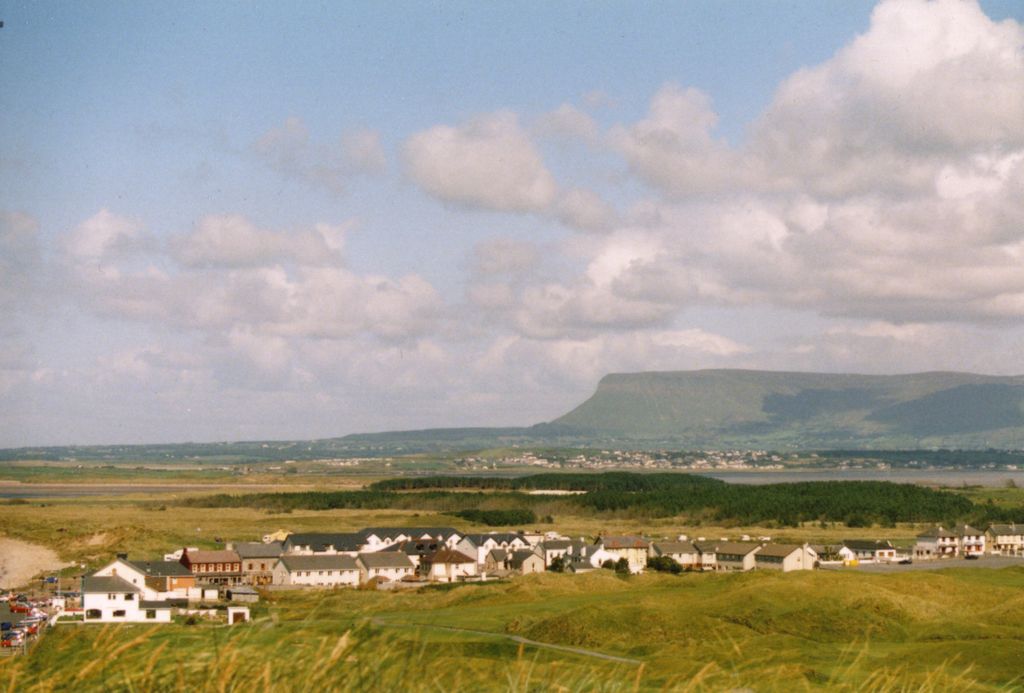 Strandhill is located on the western side of Knocknarea. County Sligo