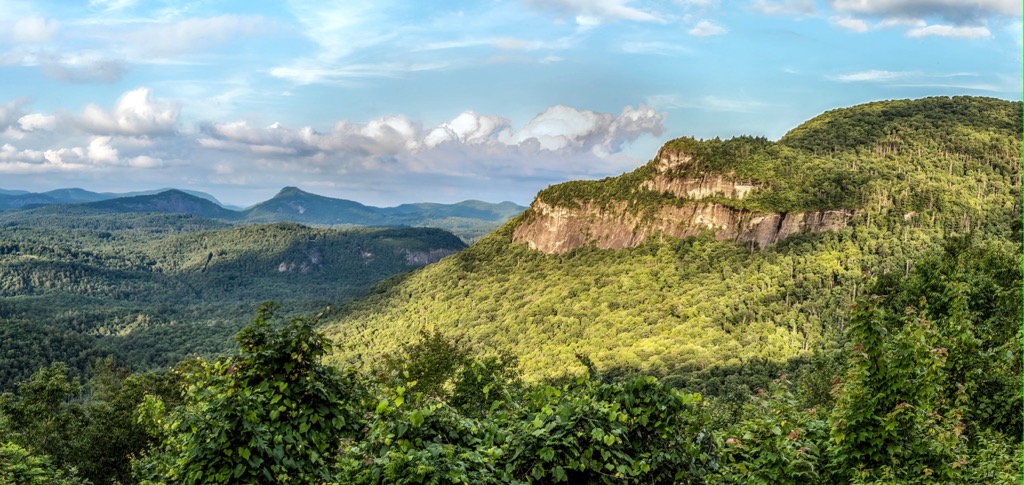 Whiteside Mountain, Cowee Mountains, North Carolina
