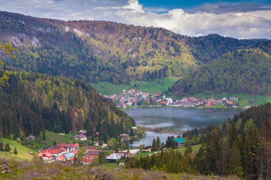 Dedinky village, Palcmanska Masa, Slovak Paradise, Slovakia