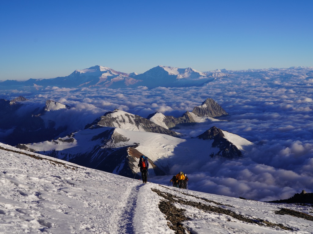 Aconcagua National Park, Distrito Las Cuevas