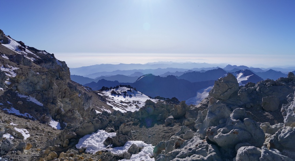 Aconcagua National Park, Distrito Las Cuevas