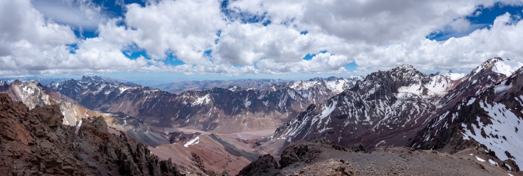 Aconcagua National Park, Distrito Las Cuevas