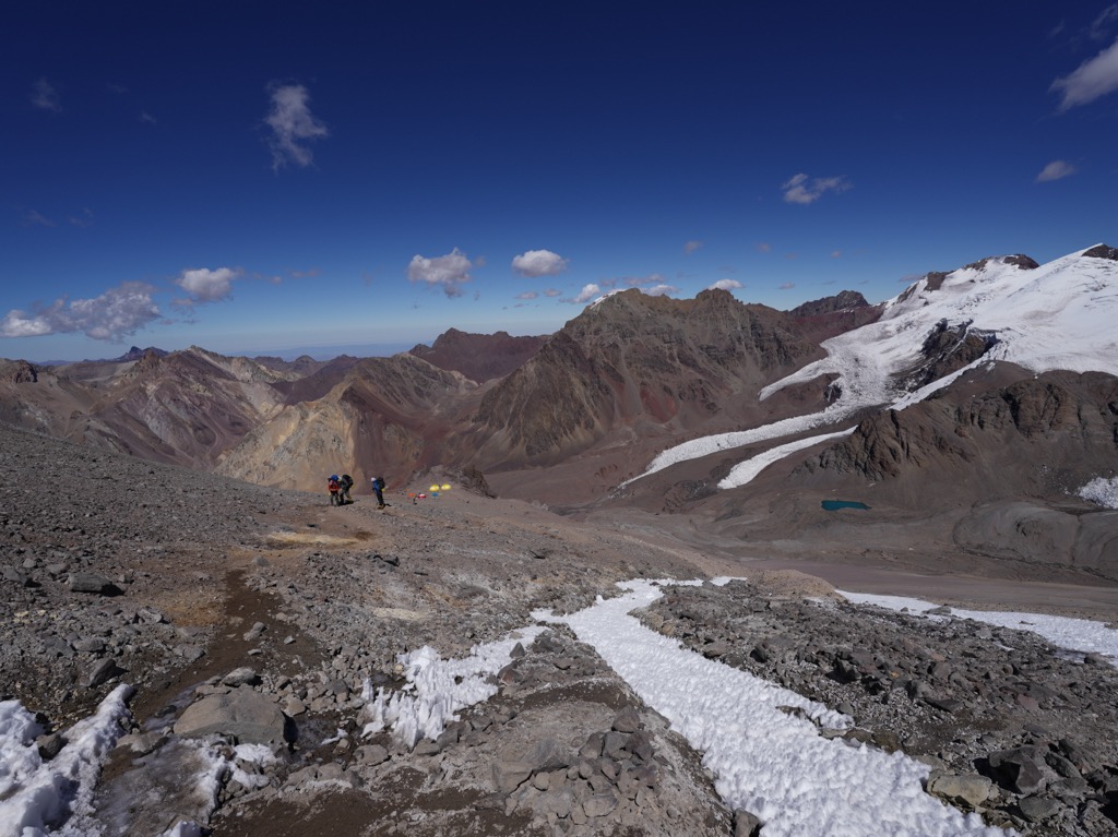 Aconcagua National Park, Distrito Las Cuevas