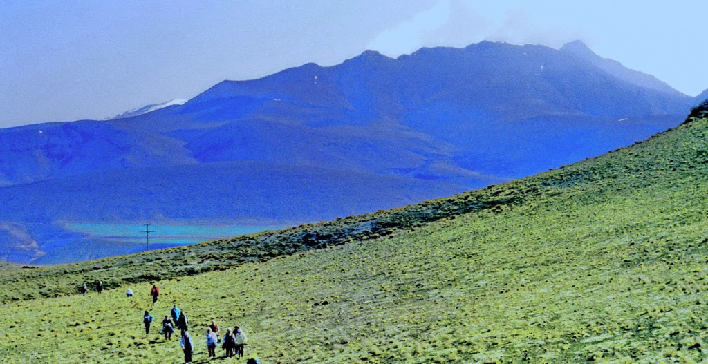 The Karacadağ shield volcano. Diyarbakir Mountains