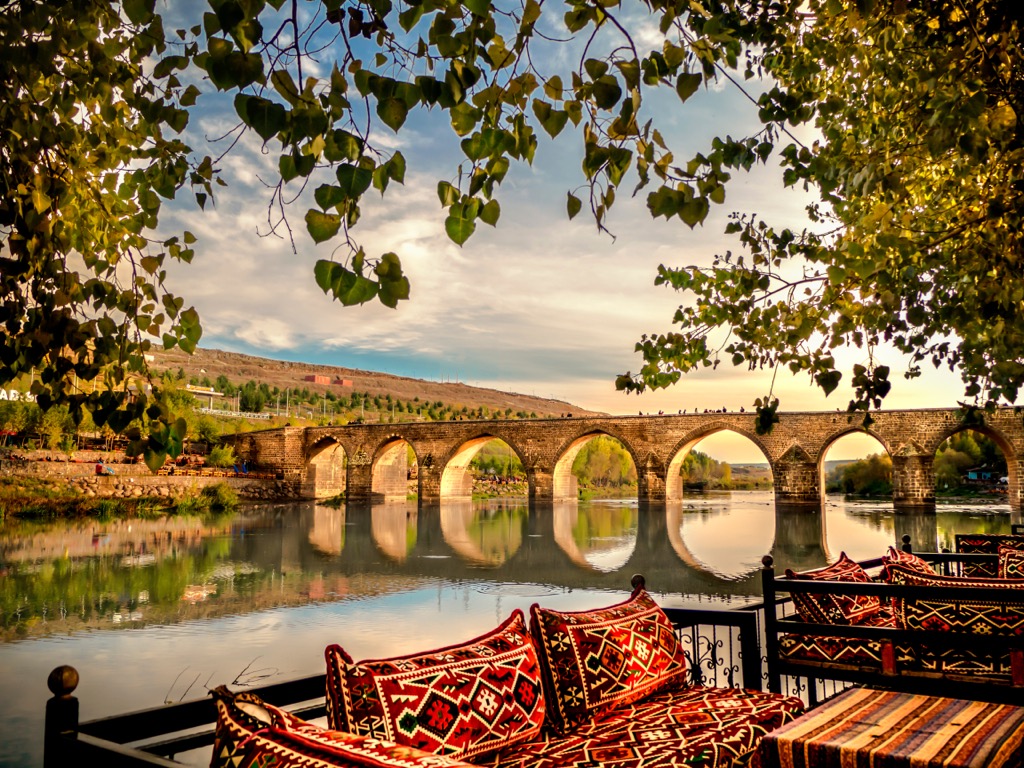The Ten Eyes Bridge is one of several historic bridges that remain in Diyarbakir