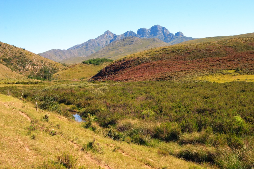 Cockscomb Peak, the province’s most prominent mountain. Eastern Cape